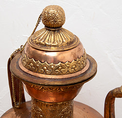 【1点物・大サイズ】銅製カルワ karuwa - ネパール伝統の水差し 高さ45cm程度 - サブ4