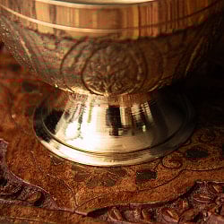 ネパールの真鍮カトリ - タルカリカトリ 外径9.5cm程度 - サブ4