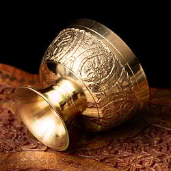 ネパールの真鍮カトリ - タルカリカトリ 外径9.5cm程度 - サブ5