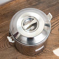 【送料無料・2個セット】〔16cm 2.9L〕ブッシュクラフトの定番　ビリー缶・ビリーポット　リーズナブルなニワトリブランド - サブ5