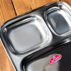 【送料無料・5個セット】3分割ランチプレート パウバジ用のお皿にも[22cm]  - サブ4