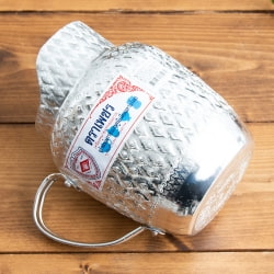 【送料無料・2個セット】タイの飾りつきエンボス・アルミピッチャー【約13.5cm×18.5cm】 - サブ3
