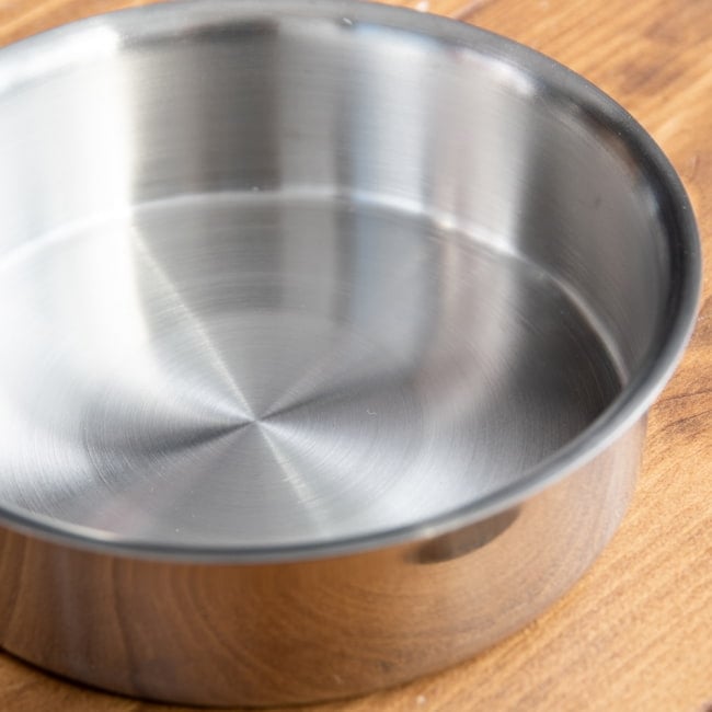 【送料無料・2個セット】〔12cm 1.4L〕ブッシュクラフトの定番　ゼブラ社のビリー缶・ビリーポット　焚き火とキャンプの直火調理へ〔ステンレスSUS304製〕 14 - 拡大写真です