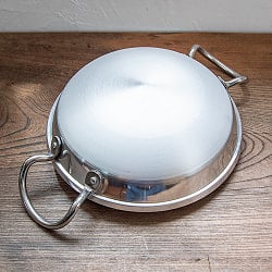 【3個セット】インド鍋 アルミニウム カダイ【直径：約24cm】 - サブ5