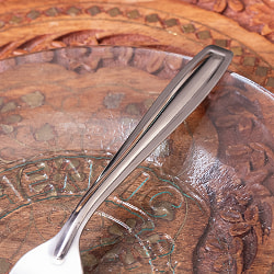 【3個セット】レトロな雰囲気漂う インド製 ベイビーフォーク　使いやすいサイズ感 - サブ4