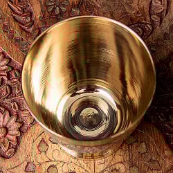 【12個セット】高級感のある ブラスのゴブレット ピーコック 高さ10cm - サブ4