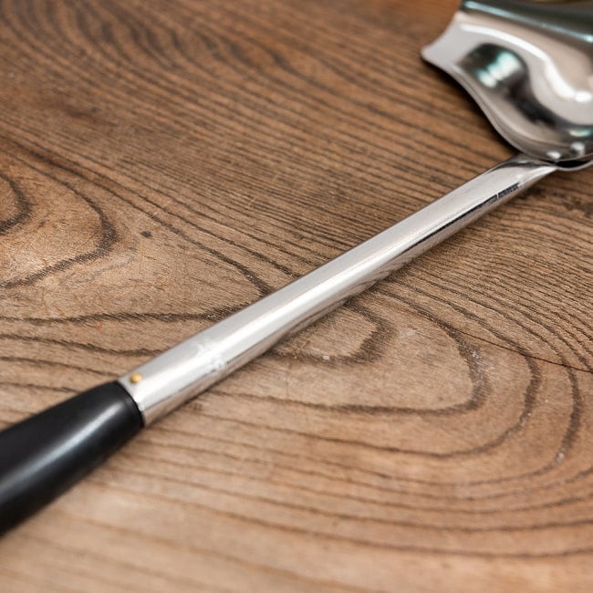 【3個セット】タイのキッチンから　便利なステンレス製の横口レードル スープや汁物に便利！ 6 - 拡大写真です