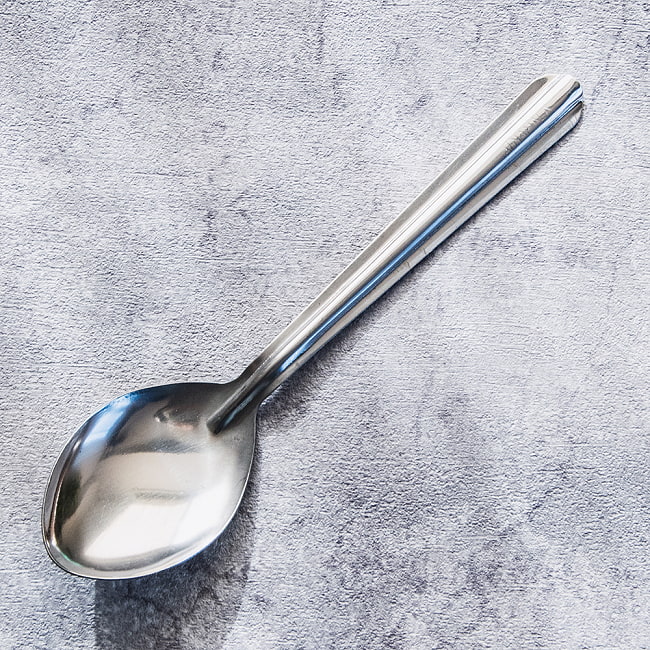 【12本セット】とってもシンプルな インドのスプーン 16cm 3 - 全体図