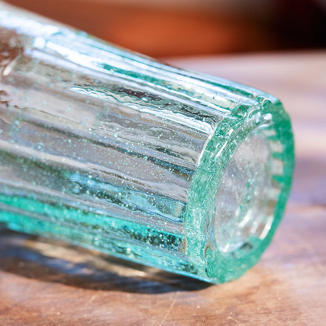 【2個セット】ハノイの伝統的ビアホイグラス　ビールジョッキ　ベトナムの屋台文化を感じる　無骨で温かみのあるビールグラス　中ジョッキ　〔約12.5cm×約8cm 約300ml〕 10 - 拡大写真です