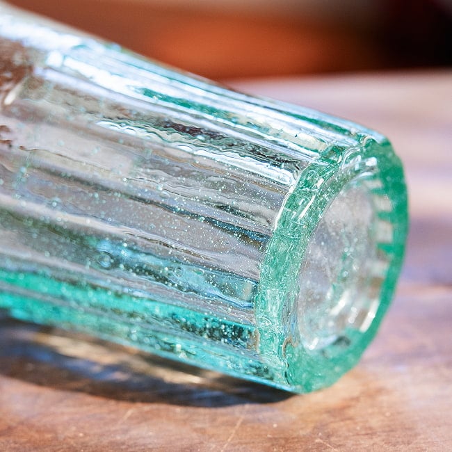 【5個セット】ハノイの伝統的ビアホイグラス　ビールジョッキ　ベトナムの屋台文化を感じる　無骨で温かみのあるビールグラス　中ジョッキ　〔約12.5cm×約8cm 約300ml〕 10 - 拡大写真です