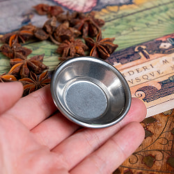 【5個セット】チャトニ皿　アチャールボウル　浅め　極小サイズ　カレー小皿(約5cm×約1.2cm　約15ml） - サブ5