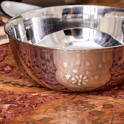 【10個セット】重ねられるカレー皿　 大きめ　サービングカトリ　取り分けサイズ〔約12.8cm×約4.6cm 約400ml〕 - サブ3