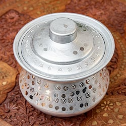 【2個セット】アルミのビリヤニ鍋 1.5人前サイズ 830cc程度 - サブ3