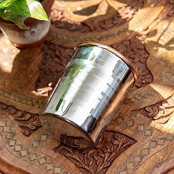 【5個セット】ステンレス製 銅装飾ウォーターグラス - サブ4