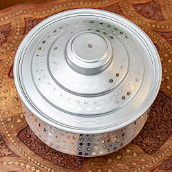 【6個セット】アルミのビリヤニ鍋 6〜8人前サイズ 3600cc程度 - サブ3