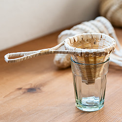 【6個セット】ネパールの竹製 茶こし - サブ3