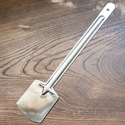 【6個セット】インドの万能フライ返し ステンレスターナー - サブ2