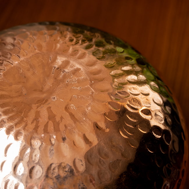 【6個セット】ハンディカダイ - インドの鍋【直径約19cm】 6 - ハンドメイド感がありますね