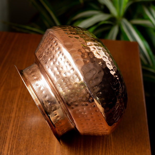 【6個セット】ハンディカダイ - インドの鍋【直径約19cm】 7 - 側面です