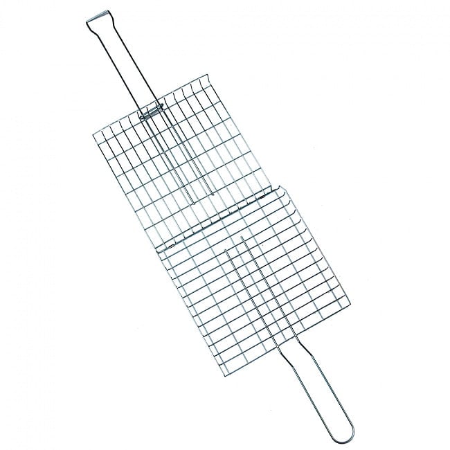 【6個セット】タイのかご型 焼き網 4 - 開いてみました。