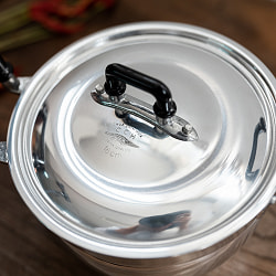 【6個セット】タイ屋台のアルミ両手鍋　タイの王室御用達　CCH (Chue Chin Hua)　クロコダイルブランド〔内径：約16cm 容量：約1600ml〕 - サブ4