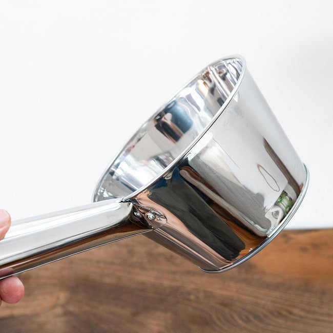 【6個セット】タイのキッチンから　便利な特大柄杓〔約1700ml〕 7 - 別の角度からです