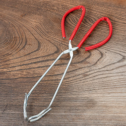 【6個セット】ハサミ型のシザートング　BBQや焚き火　熱い物が簡単に持てる - サブ3