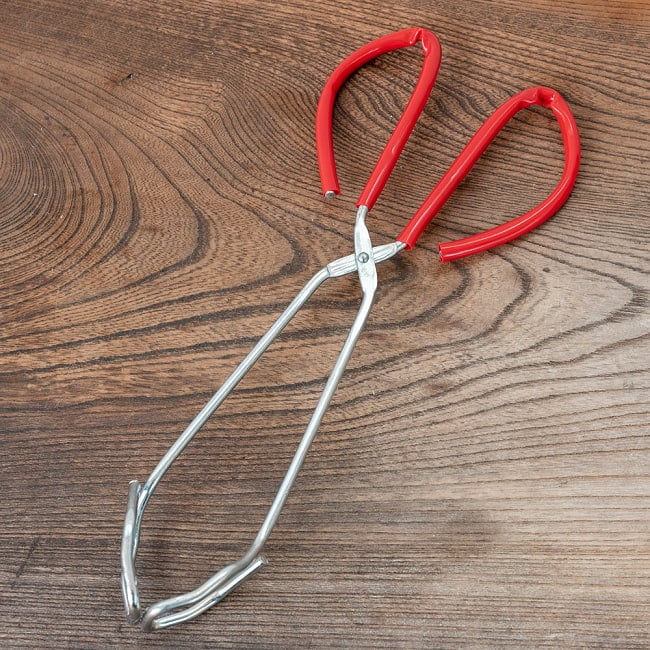 【6個セット】ハサミ型のシザートング BBQや焚き火 熱い物が簡単に持てる 3 - 全体写真です