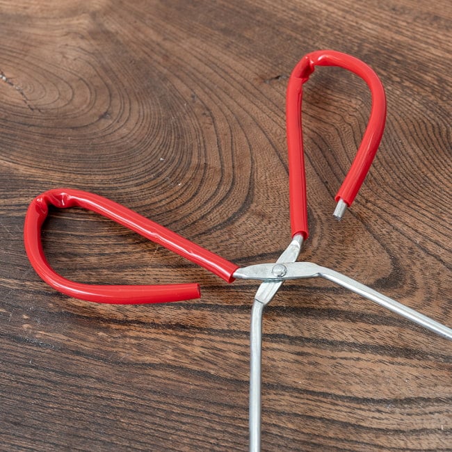 【6個セット】ハサミ型のシザートング BBQや焚き火 熱い物が簡単に持てる 6 - 持ち手部分がまたかわいいですね