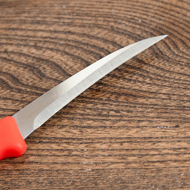 【6個セット】タイのカービングナイフ Kiwi ブランド 5 - 刃先部分です。鋭いので怪我にはご注意！