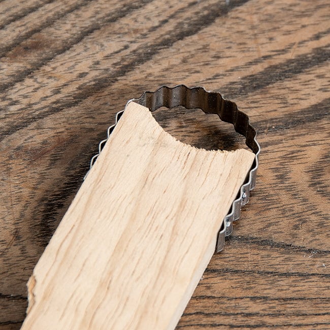 【6個セット】タイのココナッツスクレーパー 19cm 4 - 大きく削りたいときはこちら。