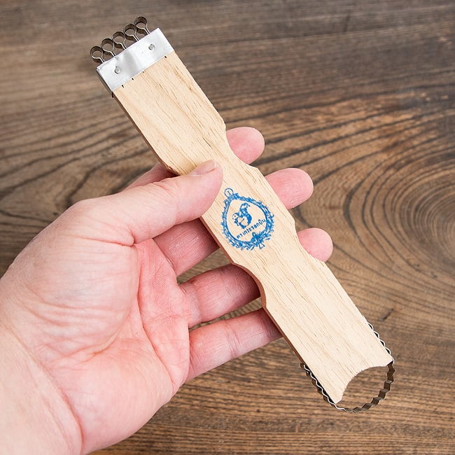 【6個セット】タイのココナッツスクレーパー 19cm 7 - これくらいのサイズ感になります。