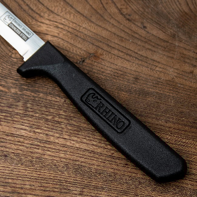 【6個セット】タイのミニミニ ピーラーナイフ 【Rhino Brand】 4 - 持ちて部分はプラスチックです。