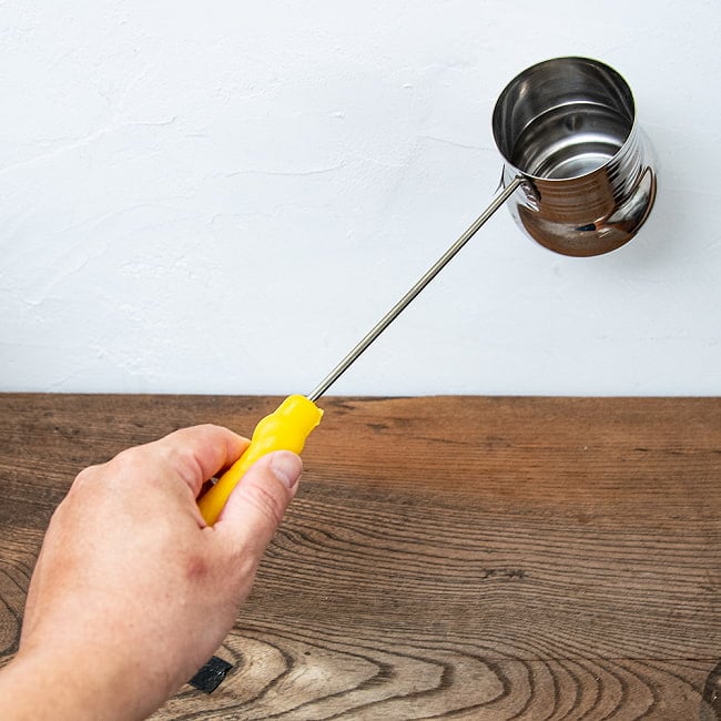 【6個セット】ドヤ - インドの柄杓 7 - これくらいのサイズ感になります。