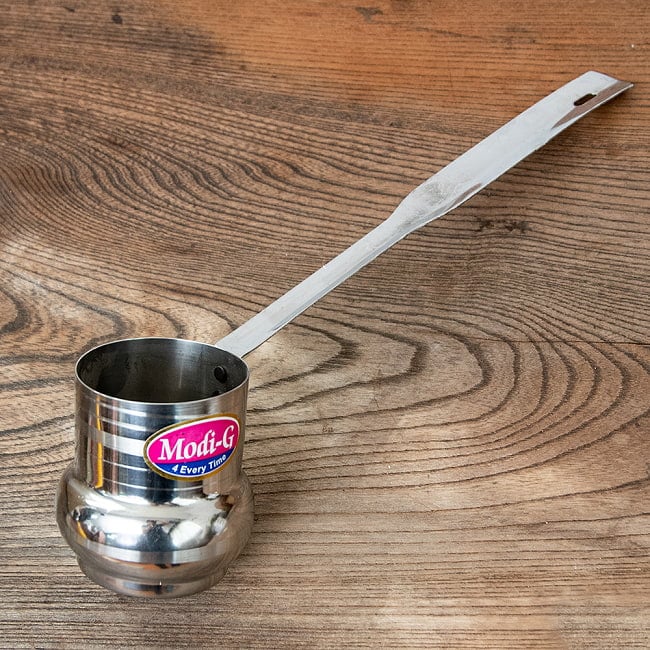 【6個セット】ドヤ - インドの柄杓 2 - インドの柄杓、ドヤです。