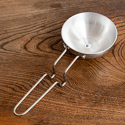 【6個セット】タルカパン - アルミ【約10cm】インド料理でスパイスをテンパリングする調理器具 アルミ - サブ2