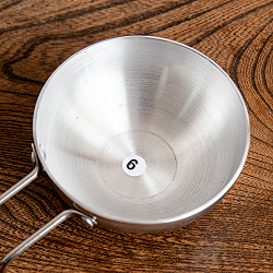 【6個セット】タルカパン - アルミ【約10cm】インド料理でスパイスをテンパリングする調理器具 アルミ - サブ3