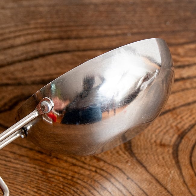 【6個セット】タルカパン - アルミ【約10cm】インド料理でスパイスをテンパリングする調理器具 アルミ 4 - 側面を見てみました。