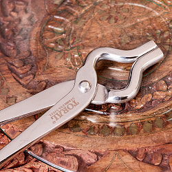 【6個セット】インドの鍋つかみ - インドの鍋　バゴーナなどへ　やっとこ〔約18cm〕 - サブ4