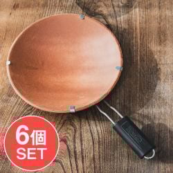 【6個セット】素焼きのチャパティパン(観賞用)の画像