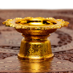 【6個セット】タイのお供え入れ 飾り皿 〔高さ:約5cm 直径:約10cm〕 - サブ5