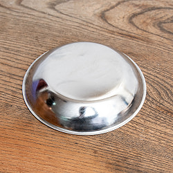 【4個セット】タイのステンレス小皿 薄皿 直径：約10cm - サブ5