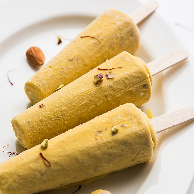 【12個セット】クルフィ モールド インドのアイスクリーム「kulfi」を作るための型 8 - これがインドのアイス・クルフィです。