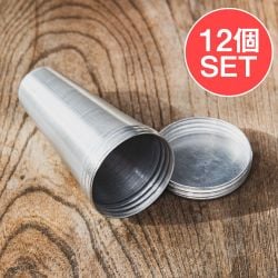 【12個セット】クルフィ モールド インドのアイスクリーム「kulfi」を作るための型の商品写真