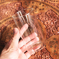 【3個セット】〔BOROSIL〕〔約350ml〕ボロシル ビジョングラス　〔ラージサイズ〕VISION  GLASSES LARGE 〔並行輸入品〕洗練されたモダンなデザイン、耐熱ガラスの実力　電子レ - サブ4