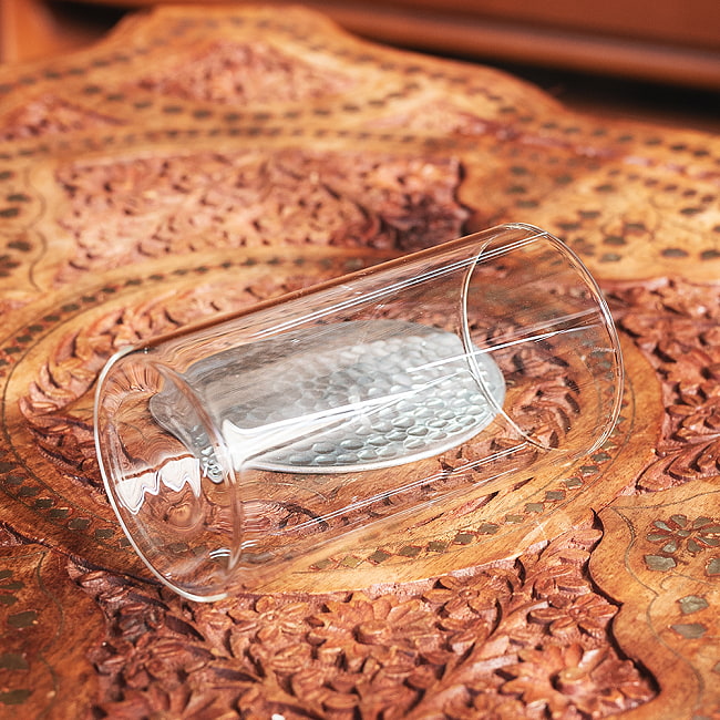 【6個セット】〔BOROSIL〕〔約350ml〕ボロシル ビジョングラス 〔ラージサイズ〕VISION GLASSES LARGE 〔並行輸入品〕洗練されたモダンなデザイン、耐熱ガラスの実力 電子レ 7 - 側面からの写真です