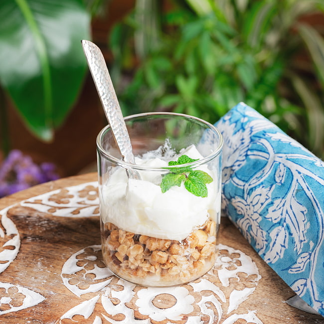 【6個セット】〔BOROSIL〕〔約205ml〕ボロシル ビジョン スクワットグラス　〔 スモールサイズ〕 VISION SMALL SQUAT GLASSES 〔並行輸入品〕 洗練されたモダンなデザ 14 - ヨーグルトやアイスなど、デザートを入れるのにもご使用いただけます