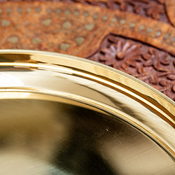 【3個セット】【祭壇用】金色のターリー - 直径：約30.5cm - サブ5