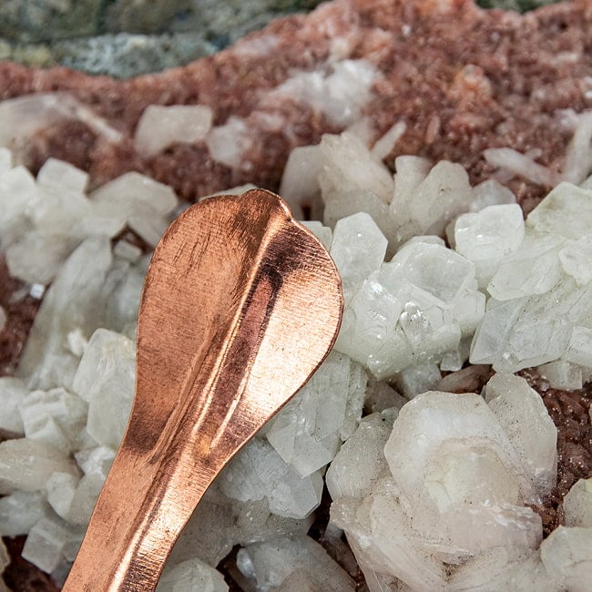 【3個セット】【祭壇用】銅製スプーン 11.5cm 4 - 持ちて部分です。