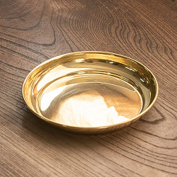 【6個セット】【祭壇用】ステンレス金メッキカトリ（中皿）　【直径：約13cm】 - サブ3